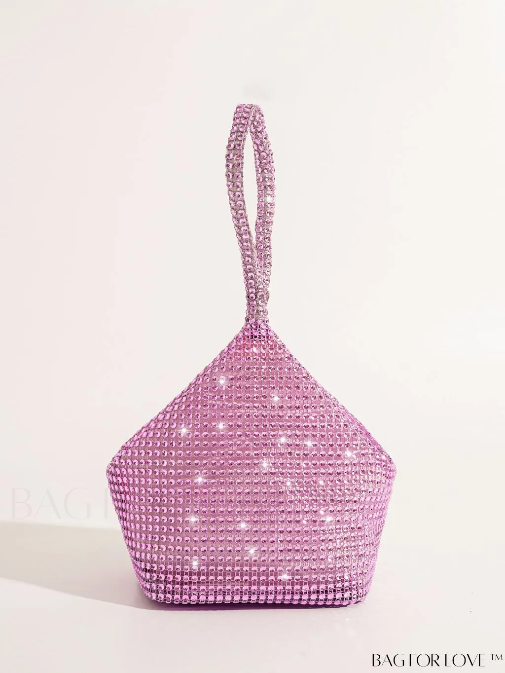 BagForLove - Rhinestone-Adorned Mini Evening Bag