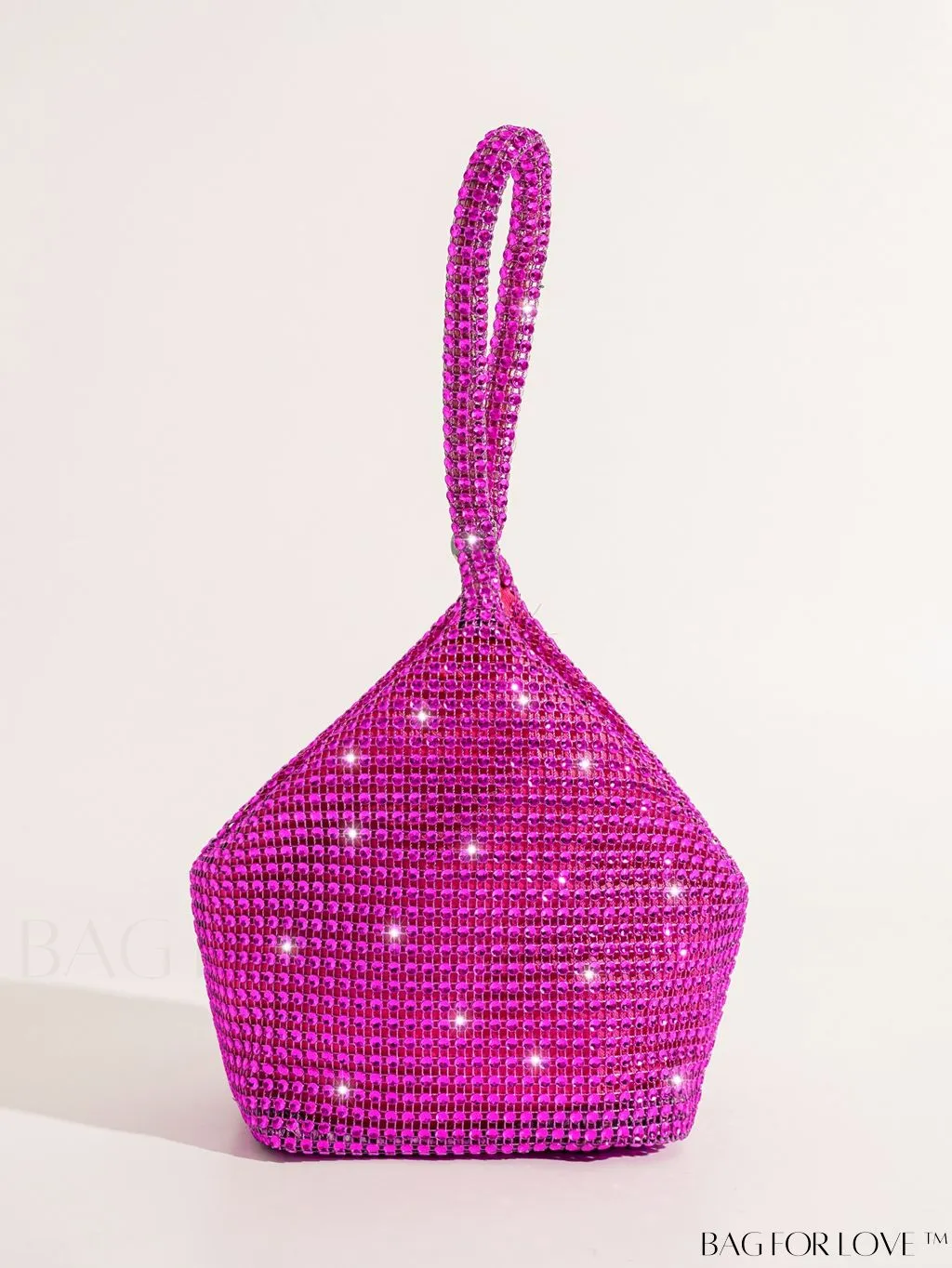 BagForLove - Rhinestone-Adorned Mini Evening Bag
