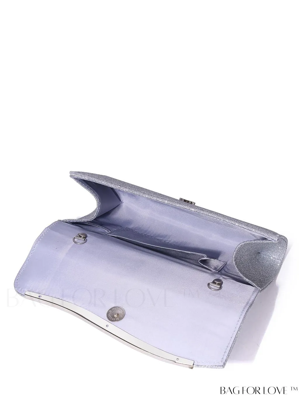 BagForLove - Sparkling Metal Evening Clutch