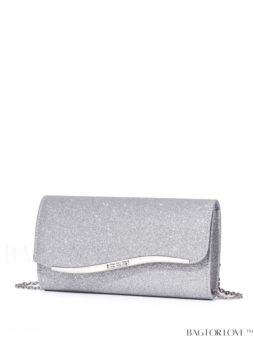 BagForLove - Sparkling Metal Evening Clutch