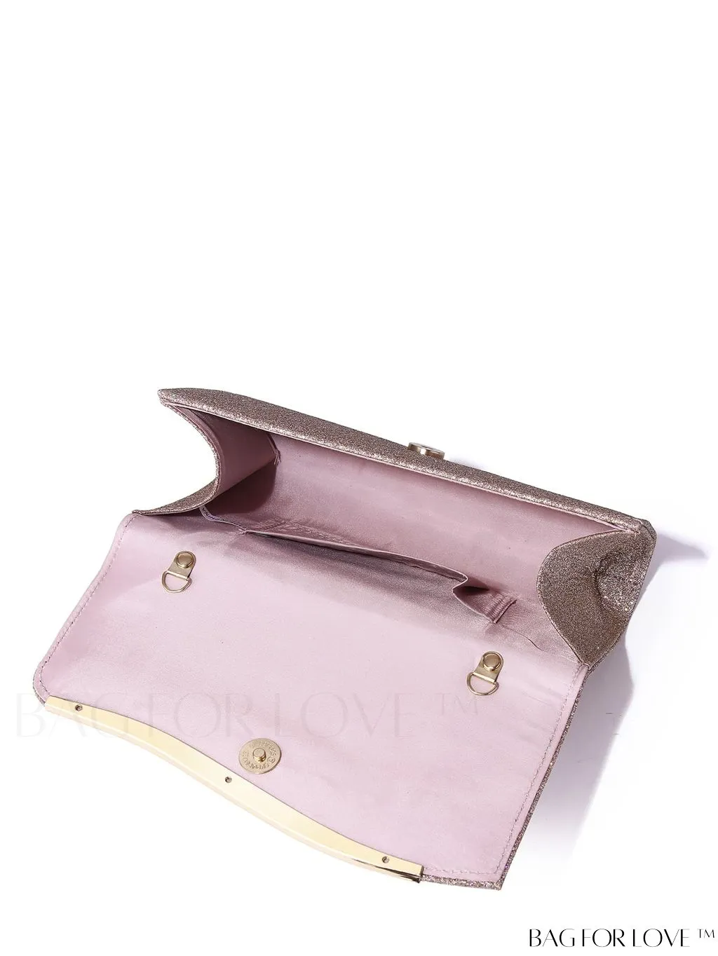BagForLove - Sparkling Metal Evening Clutch