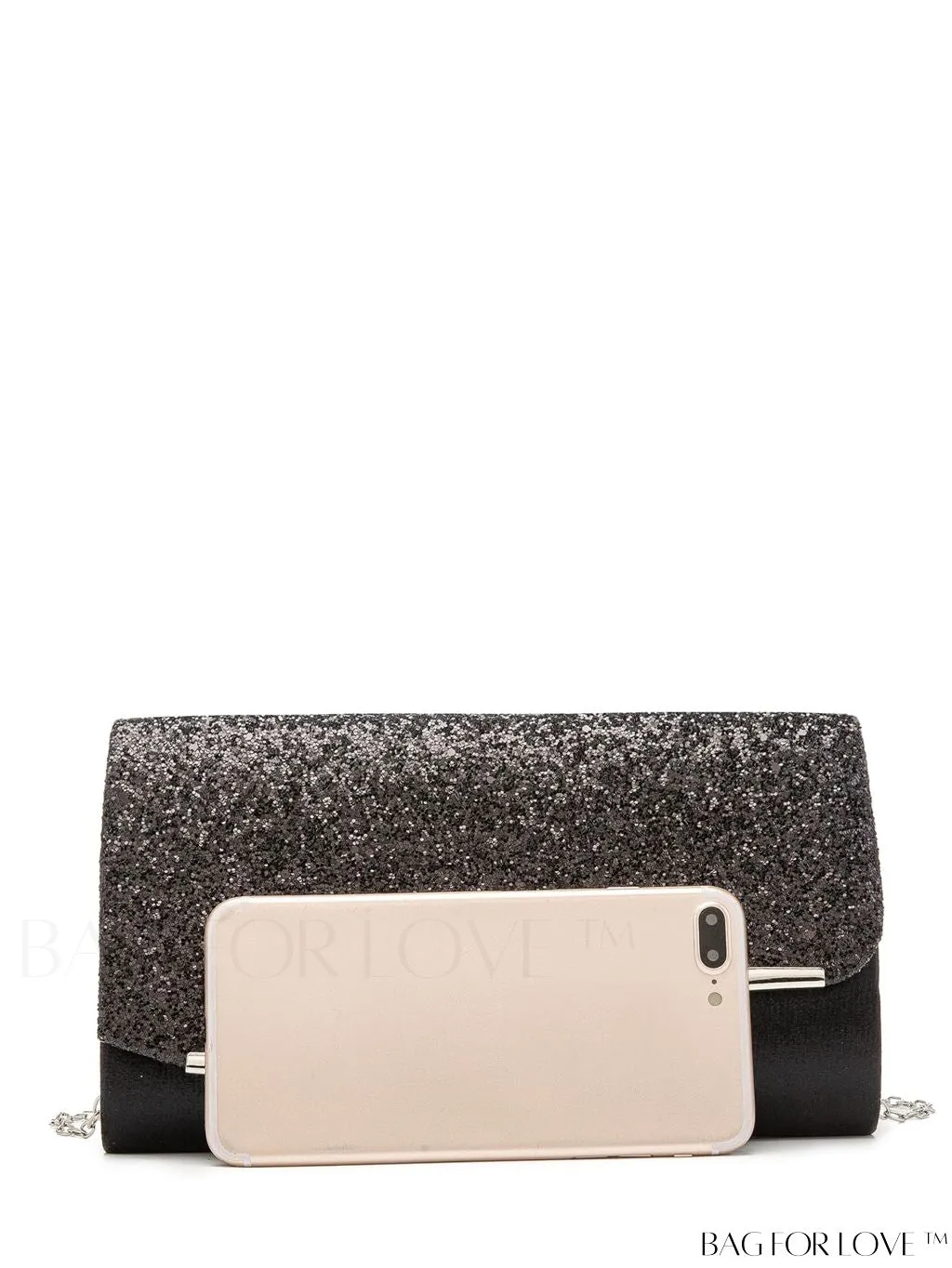 BagForLove - Sparkling Metal Evening Clutch