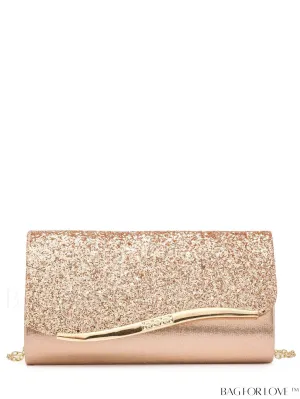 BagForLove - Sparkling Metal Evening Clutch