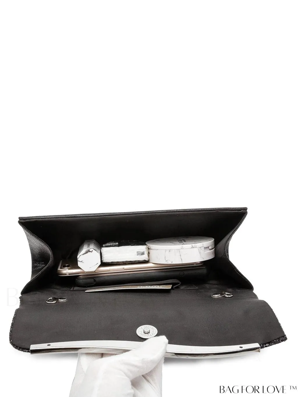 BagForLove - Sparkling Metal Evening Clutch