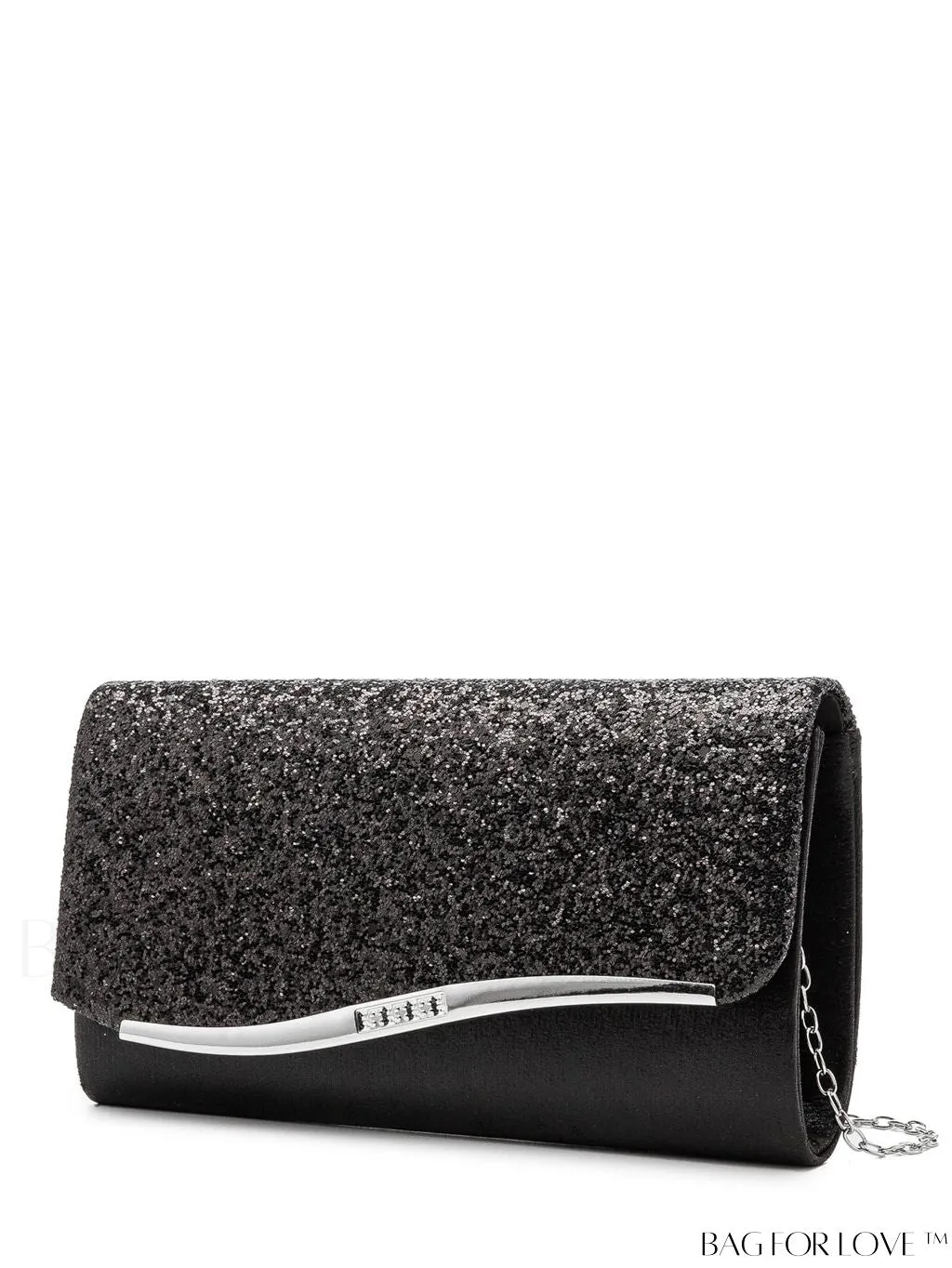 BagForLove - Sparkling Metal Evening Clutch