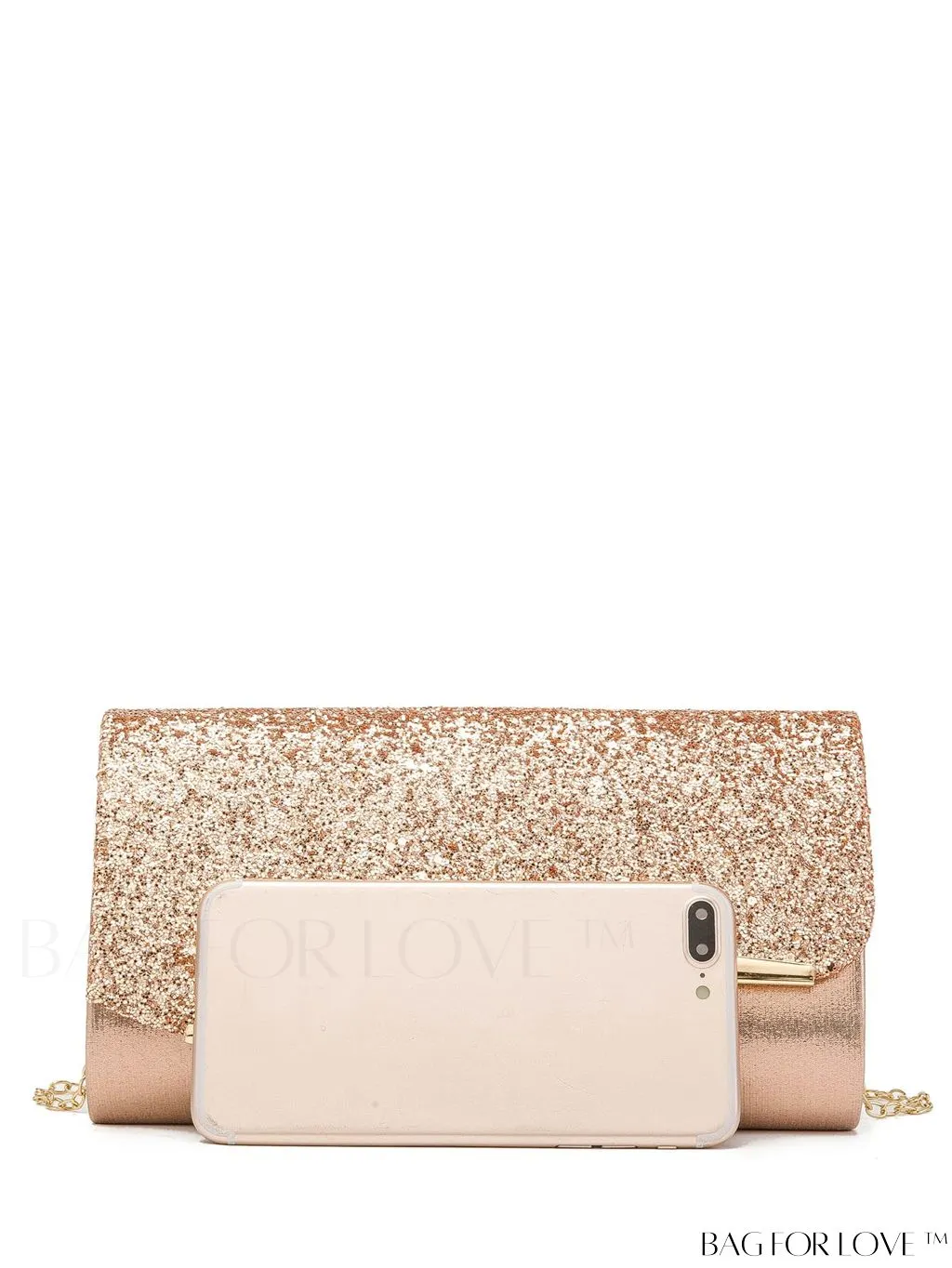 BagForLove - Sparkling Metal Evening Clutch