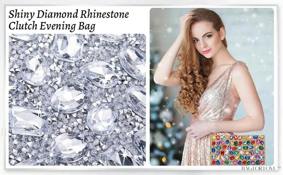 BagForLove - Timeless Beauty Rhinestone Handbag for Wedding Party Guests