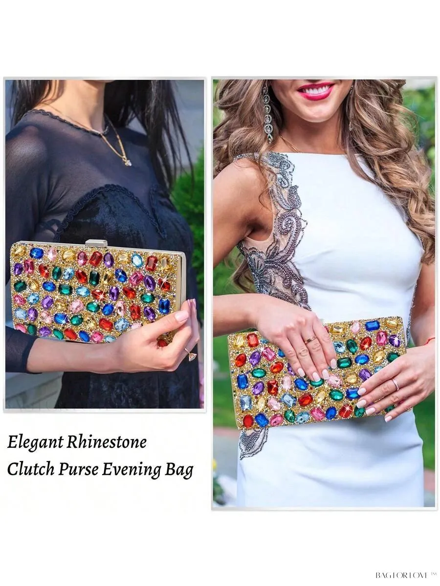 BagForLove - Timeless Beauty Rhinestone Handbag for Wedding Party Guests