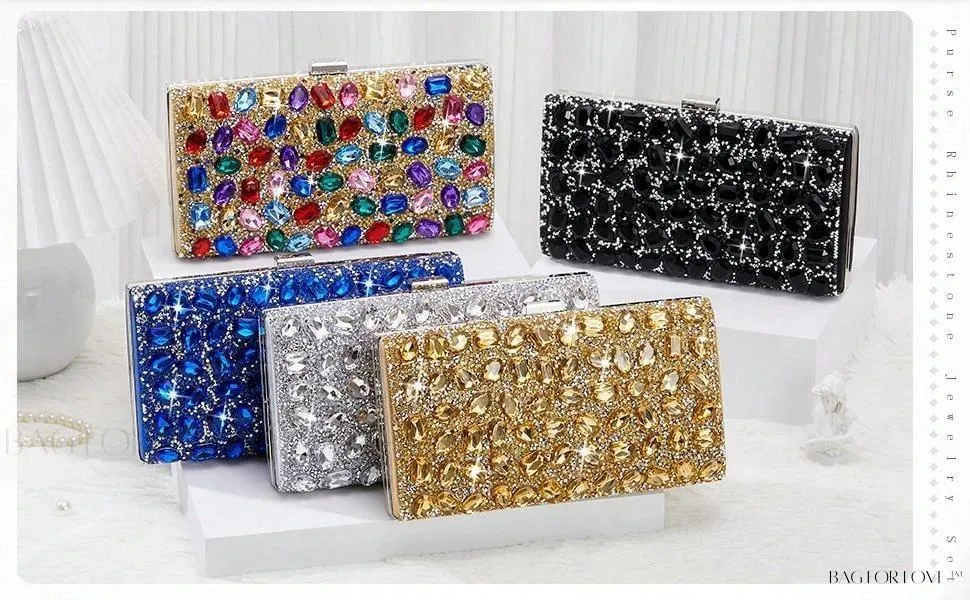 BagForLove - Timeless Beauty Rhinestone Handbag for Wedding Party Guests