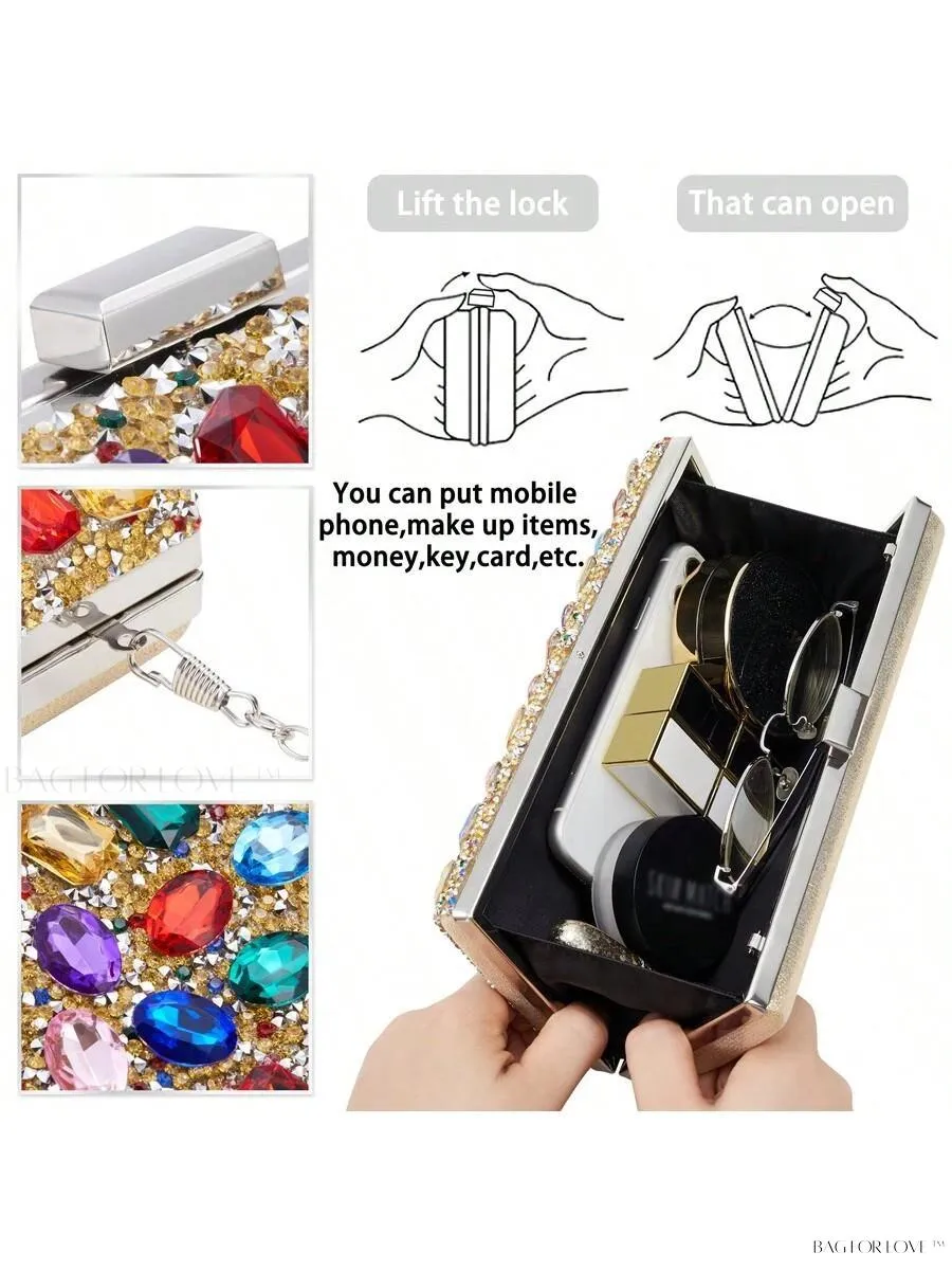 BagForLove - Timeless Beauty Rhinestone Handbag for Wedding Party Guests