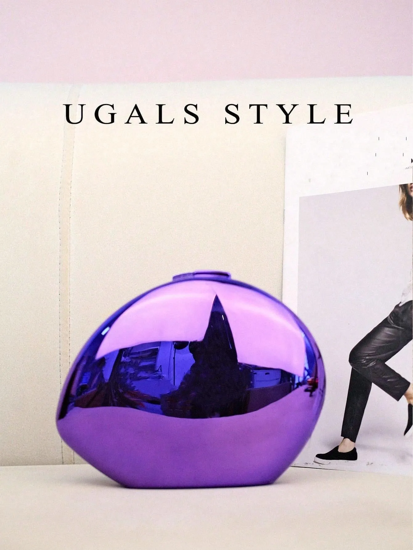 BagForLove - Waterproof Transparent Shell Crossbody Clutch for Ladies