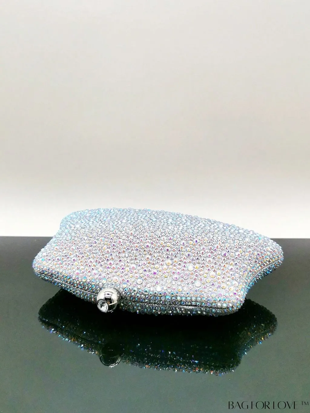 BagForLove - Wedding Fashion Crystal Evening Bag with Glitter Shine and Rhinestones