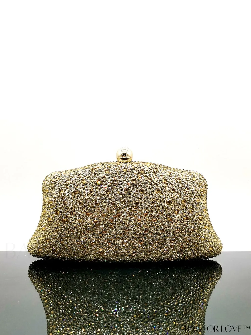 BagForLove - Wedding Fashion Crystal Evening Bag with Glitter Shine and Rhinestones