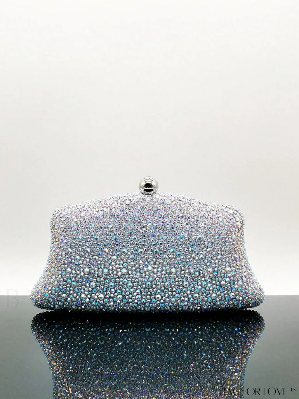 BagForLove - Wedding Fashion Crystal Evening Bag with Glitter Shine and Rhinestones