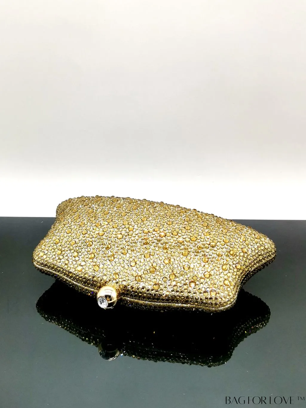 BagForLove - Wedding Fashion Crystal Evening Bag with Glitter Shine and Rhinestones