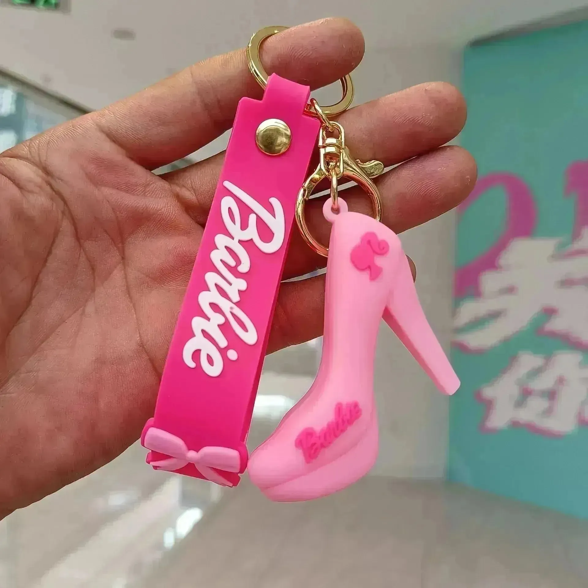 Barbie Fashion Charms Keychain
