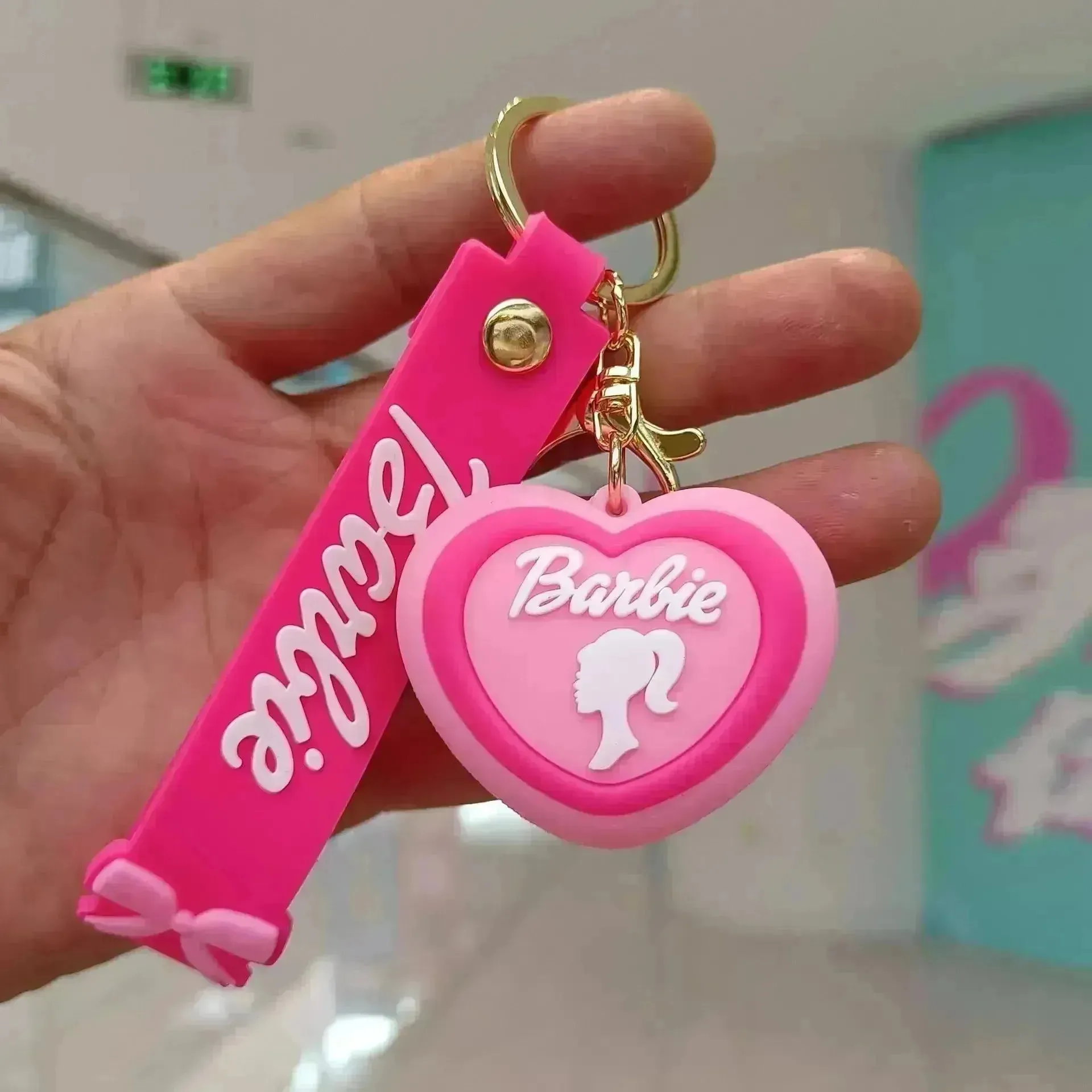 Barbie Fashion Charms Keychain