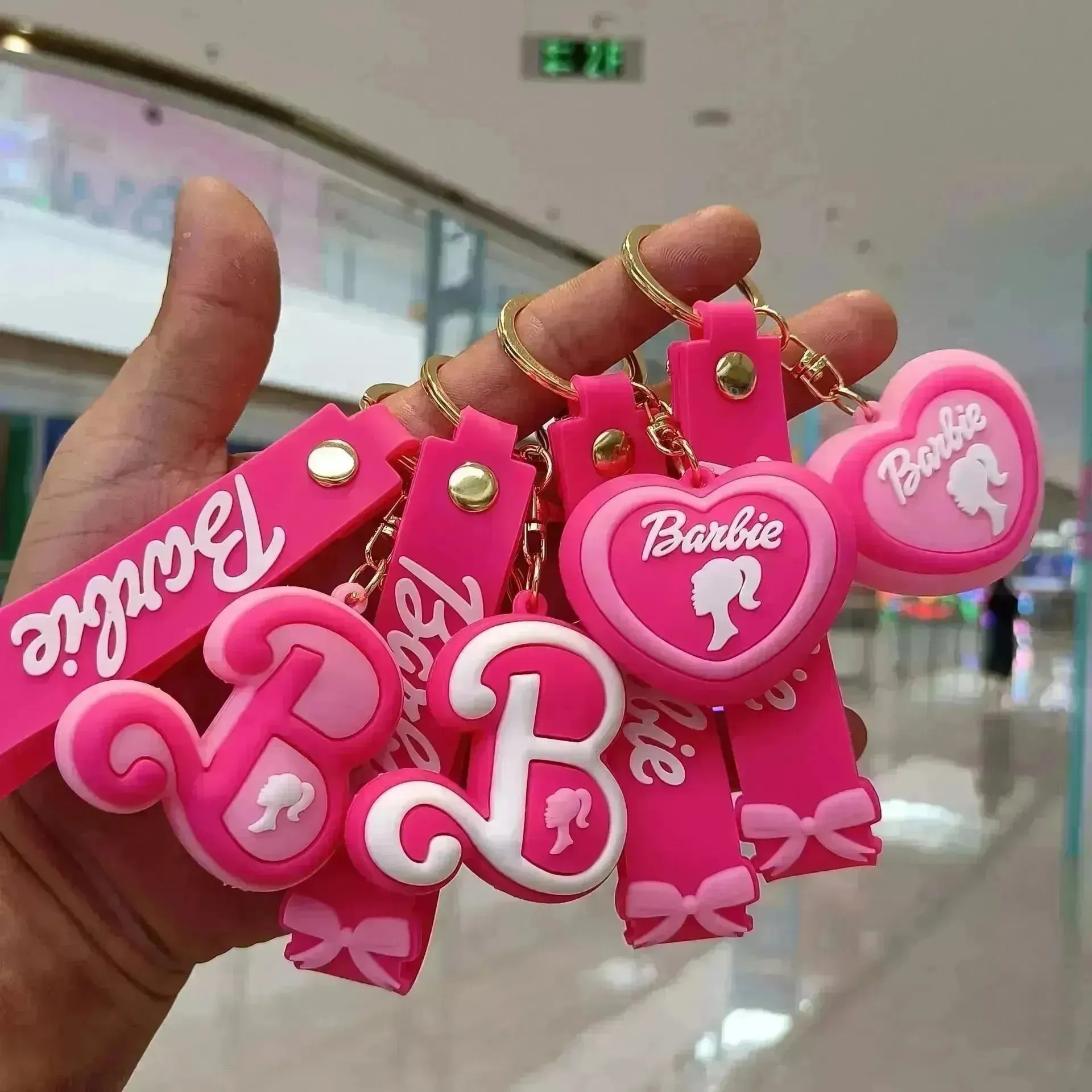 Barbie Fashion Charms Keychain