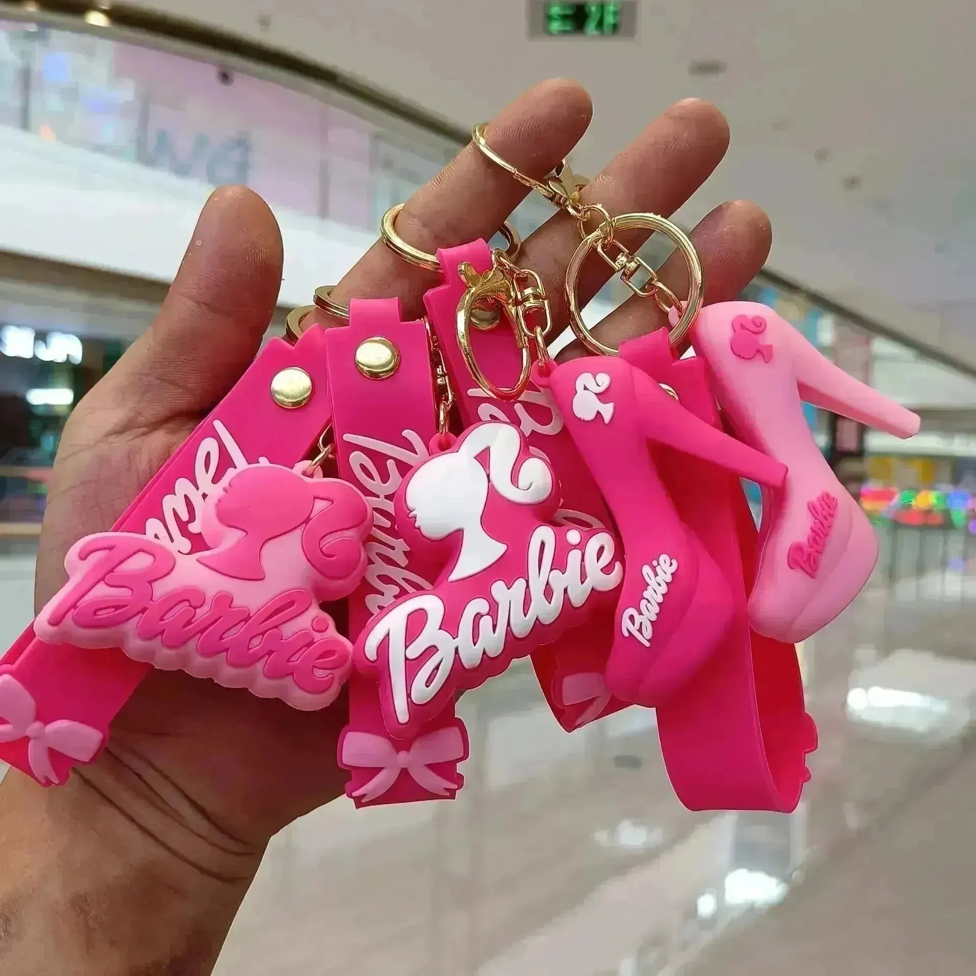 Barbie Fashion Charms Keychain