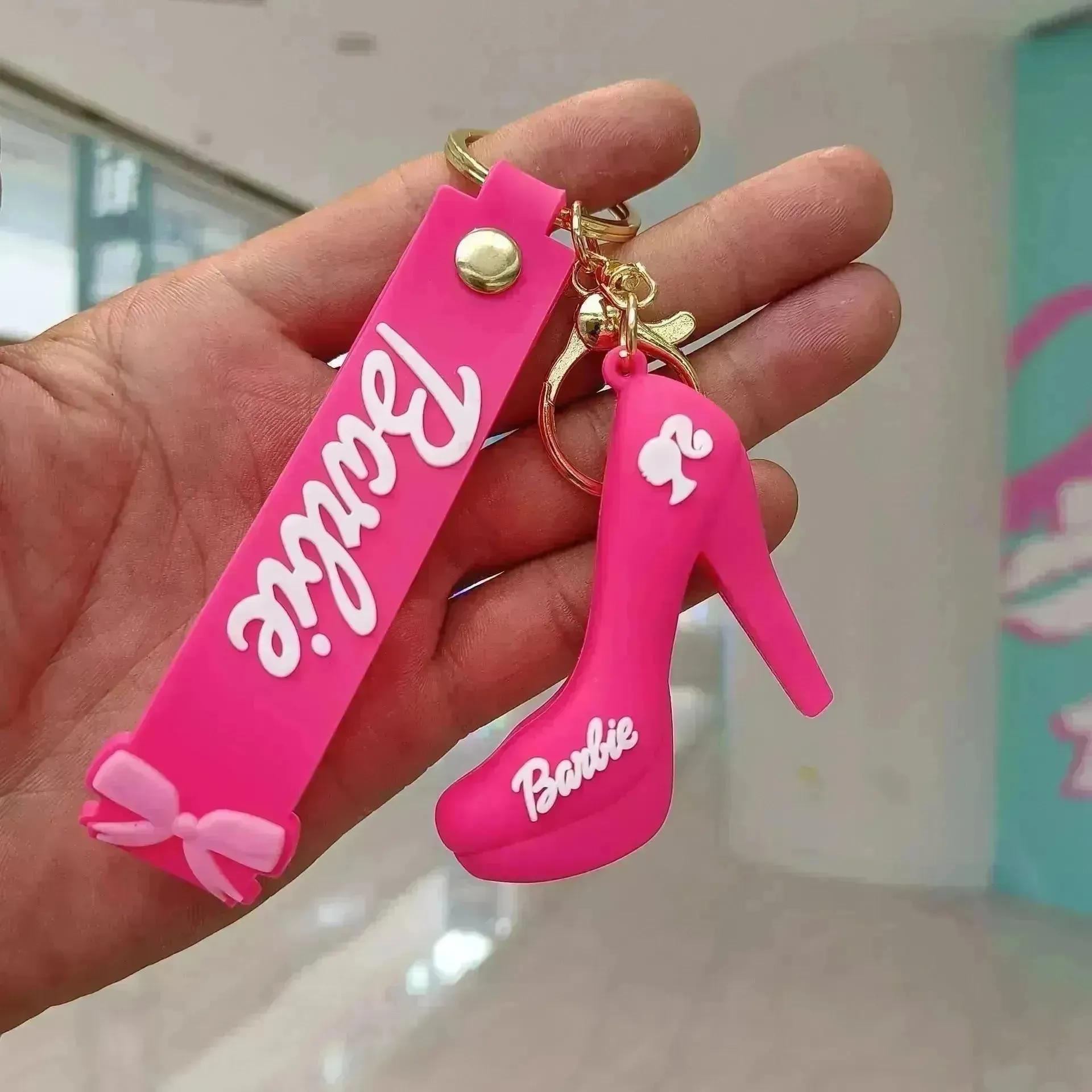 Barbie Fashion Charms Keychain