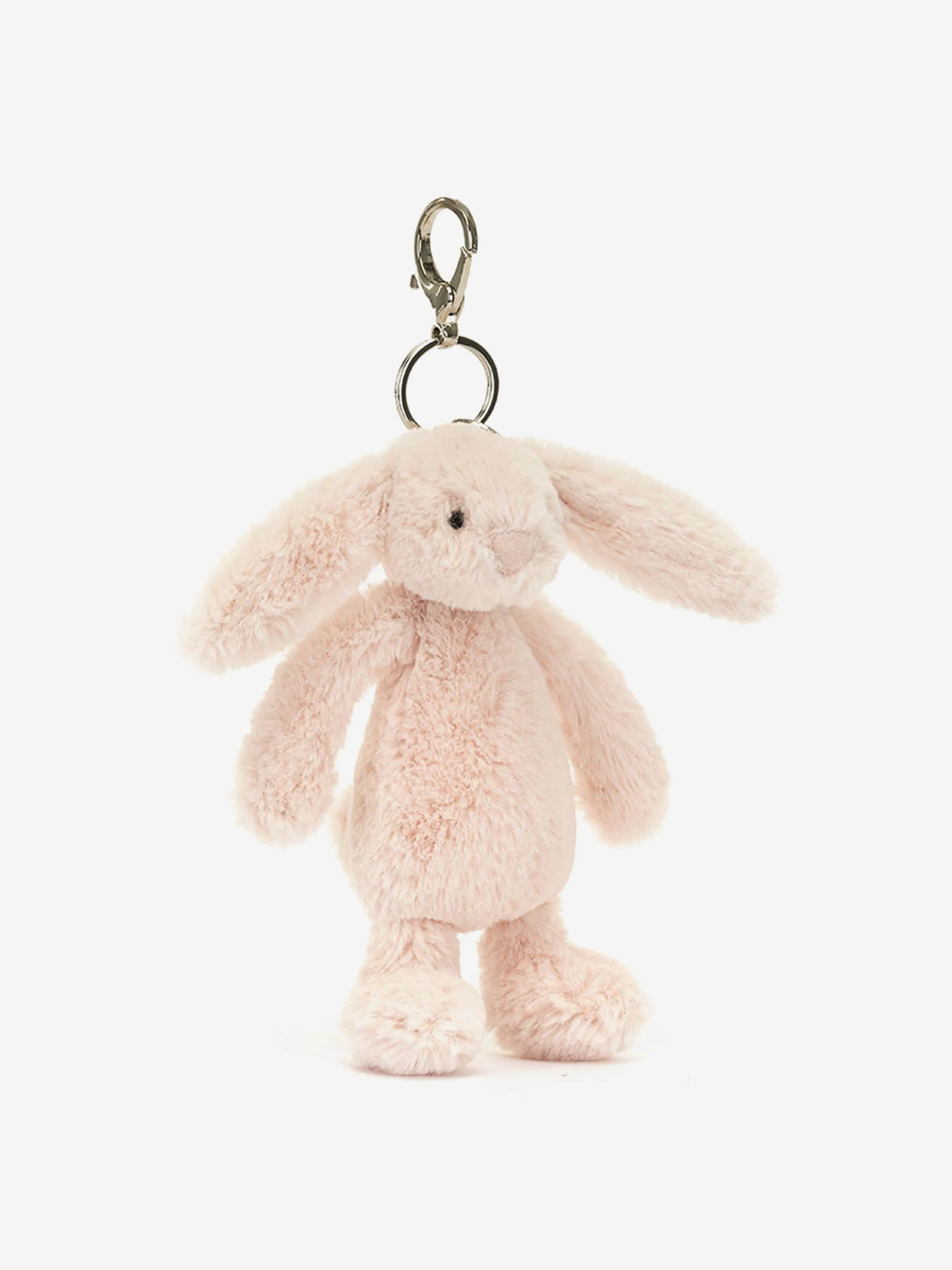Bashful Blush Bunny Bag Charm in Pink (18cm)