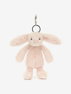 Bashful Blush Bunny Bag Charm in Pink (18cm)