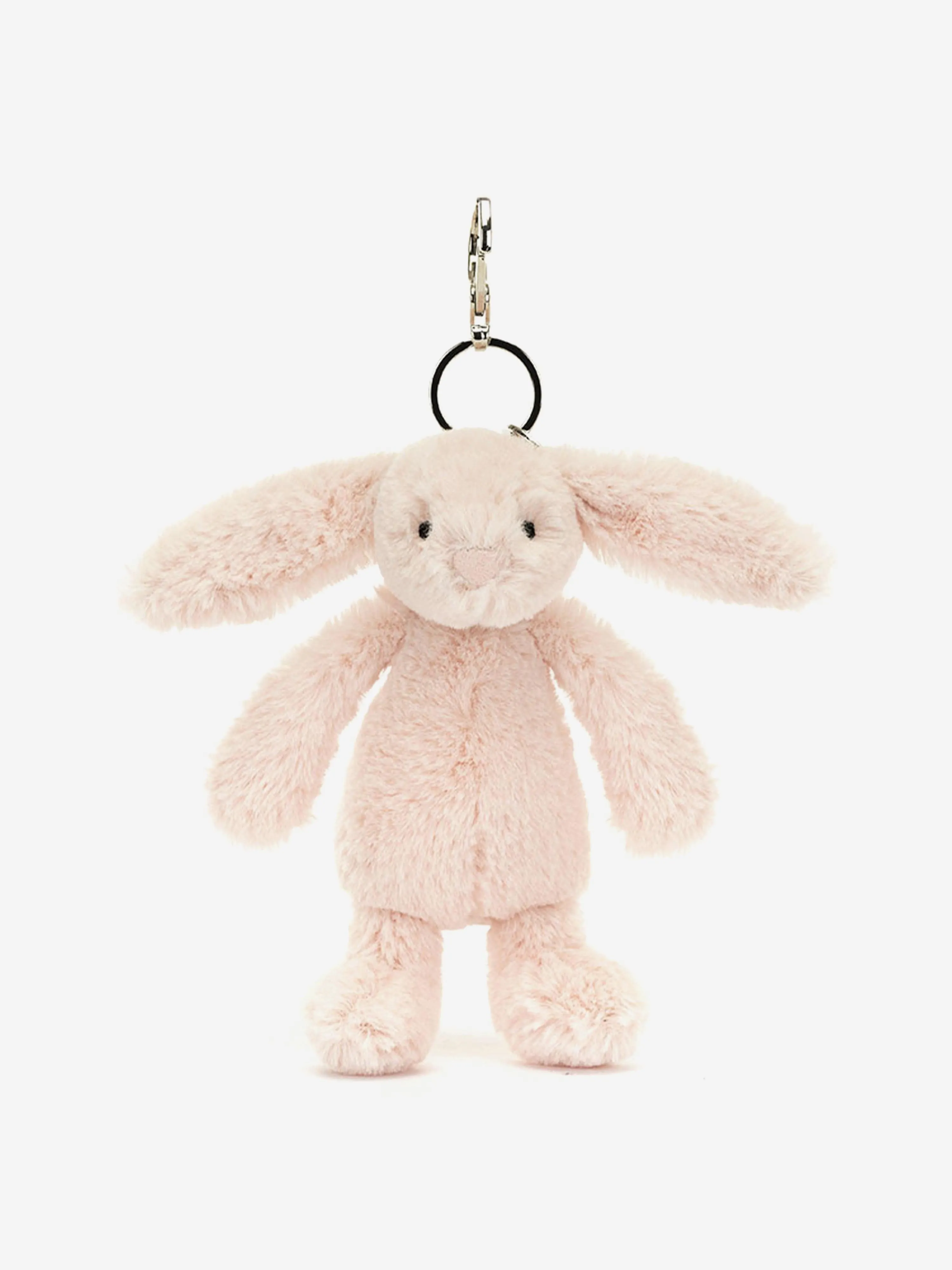 Bashful Blush Bunny Bag Charm in Pink (18cm)