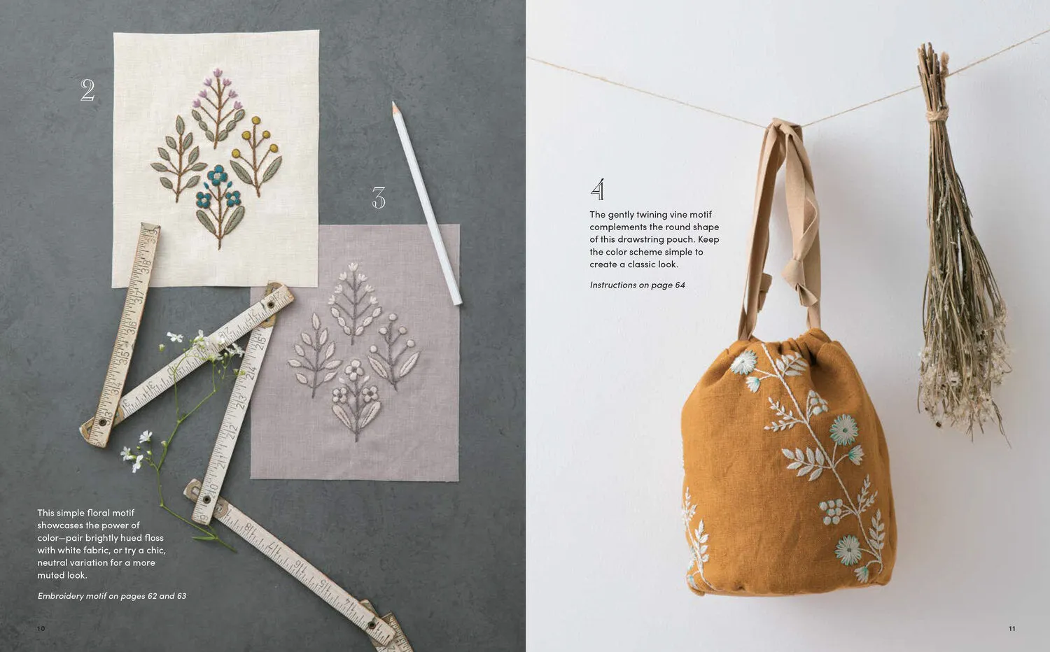 Beautiful Botanical Embroidery