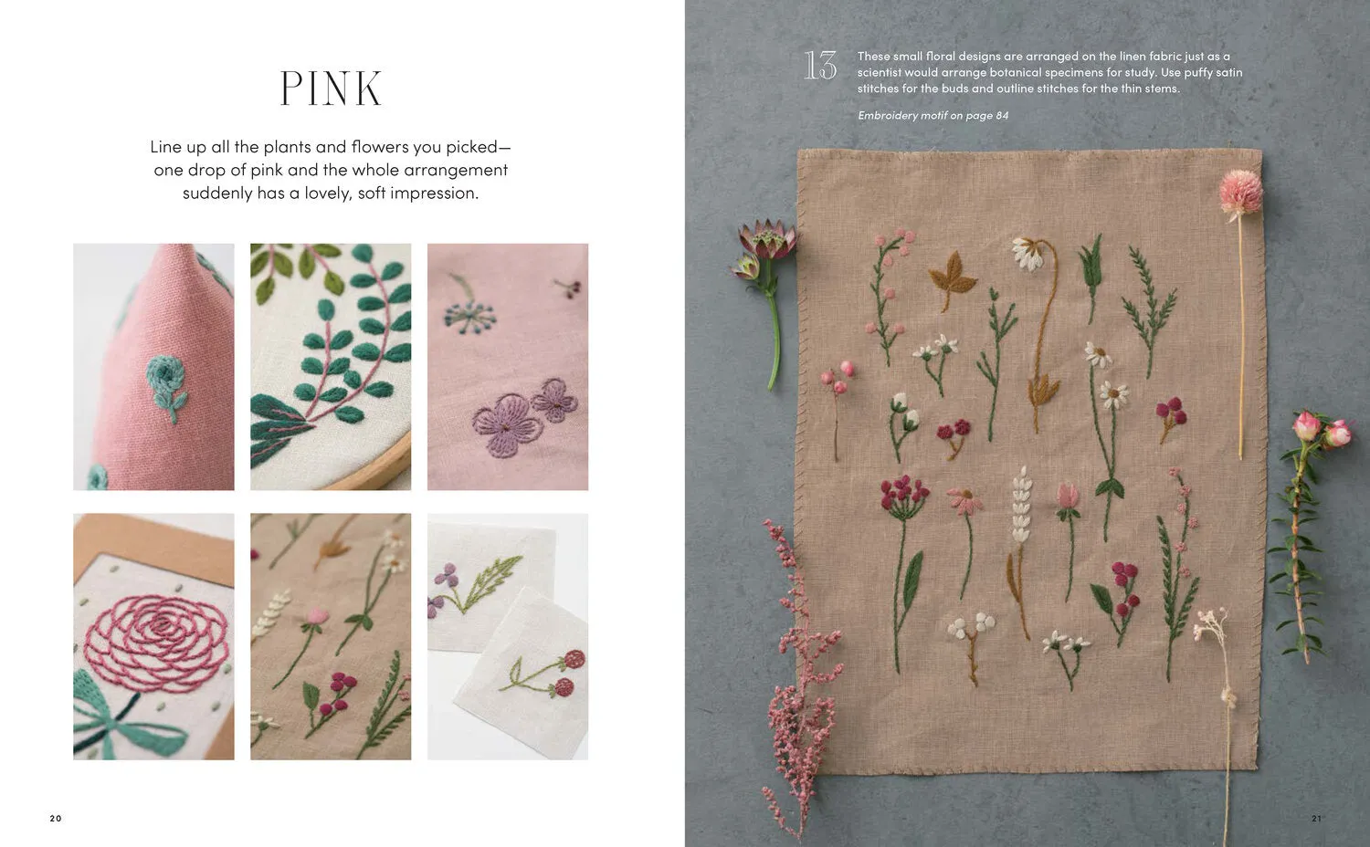 Beautiful Botanical Embroidery