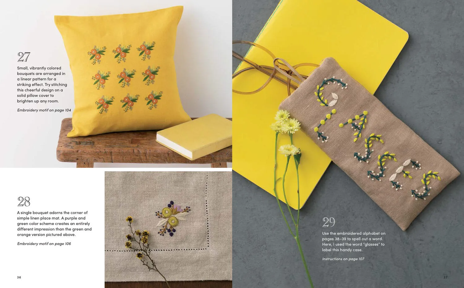 Beautiful Botanical Embroidery