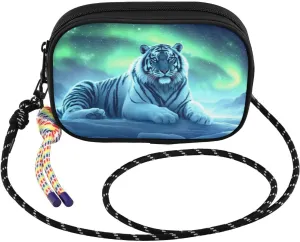 Bengal Cat Aurora Small Crossbody Bags for Women Cell Phone Purses Women's Shoulder Handbag Wallet Purse