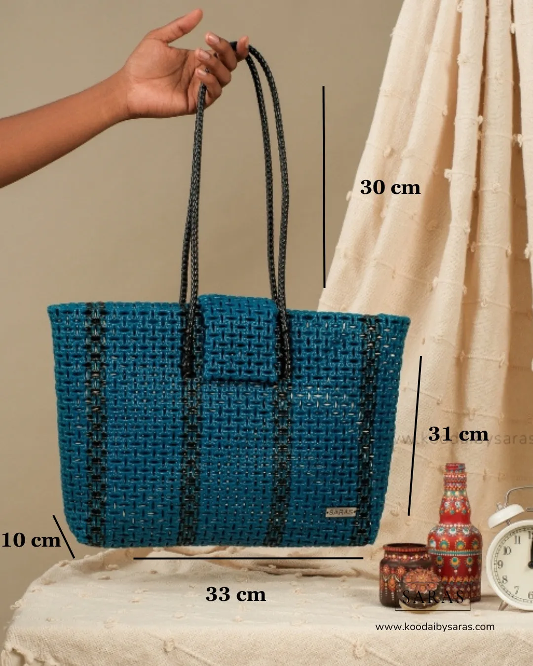 Blue Bo - B Koodai with Flap Closure