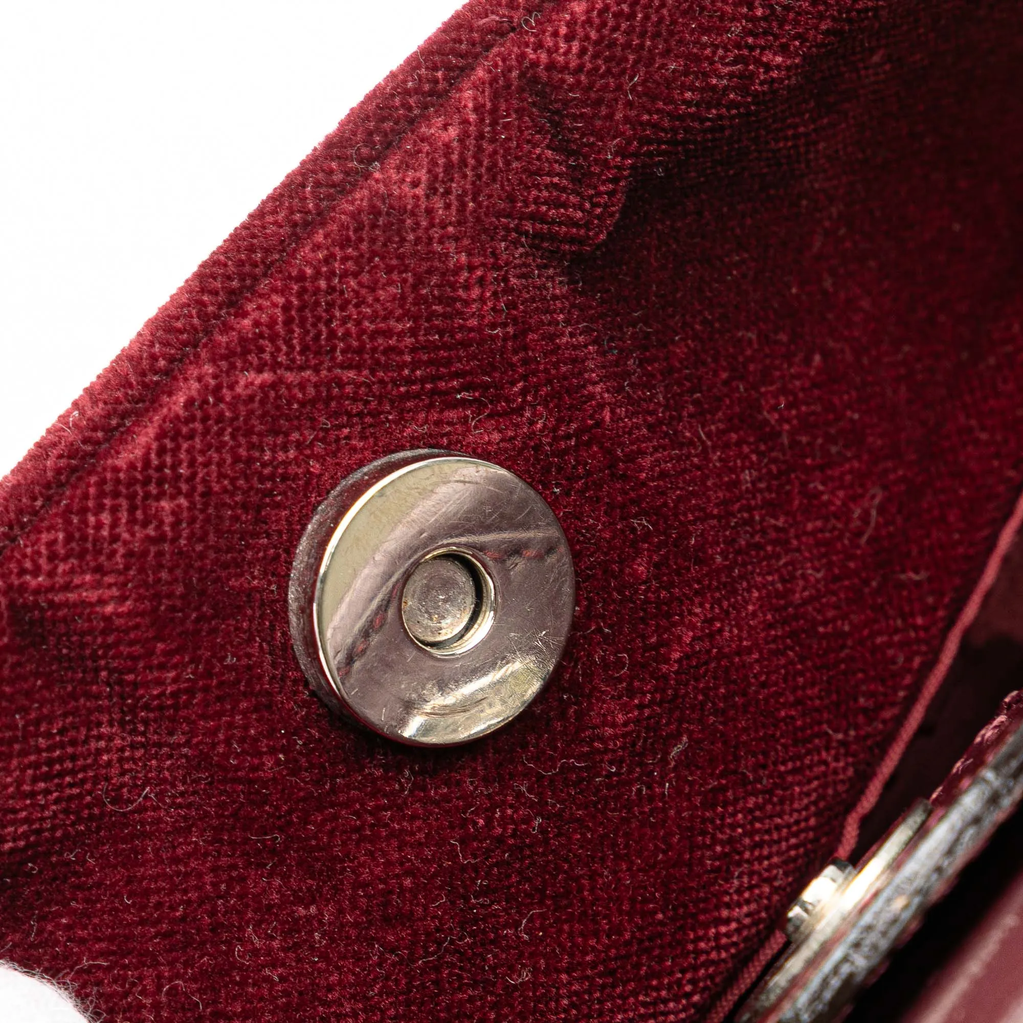 Brown Burberry Velvet Trimmed House Check Canvas Tote