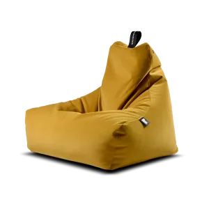 Brushed Suede B-Bag - Mustard