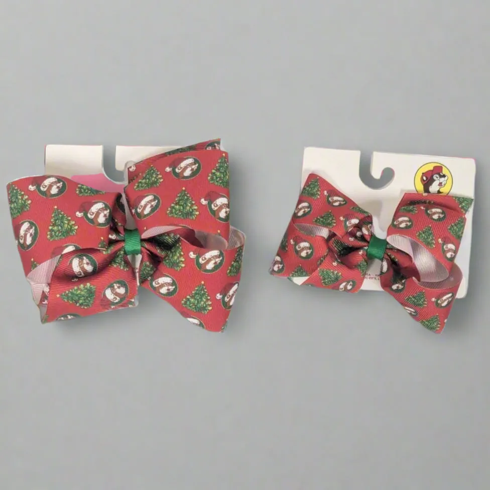 Buc-ee's Christmas Hair Accessories