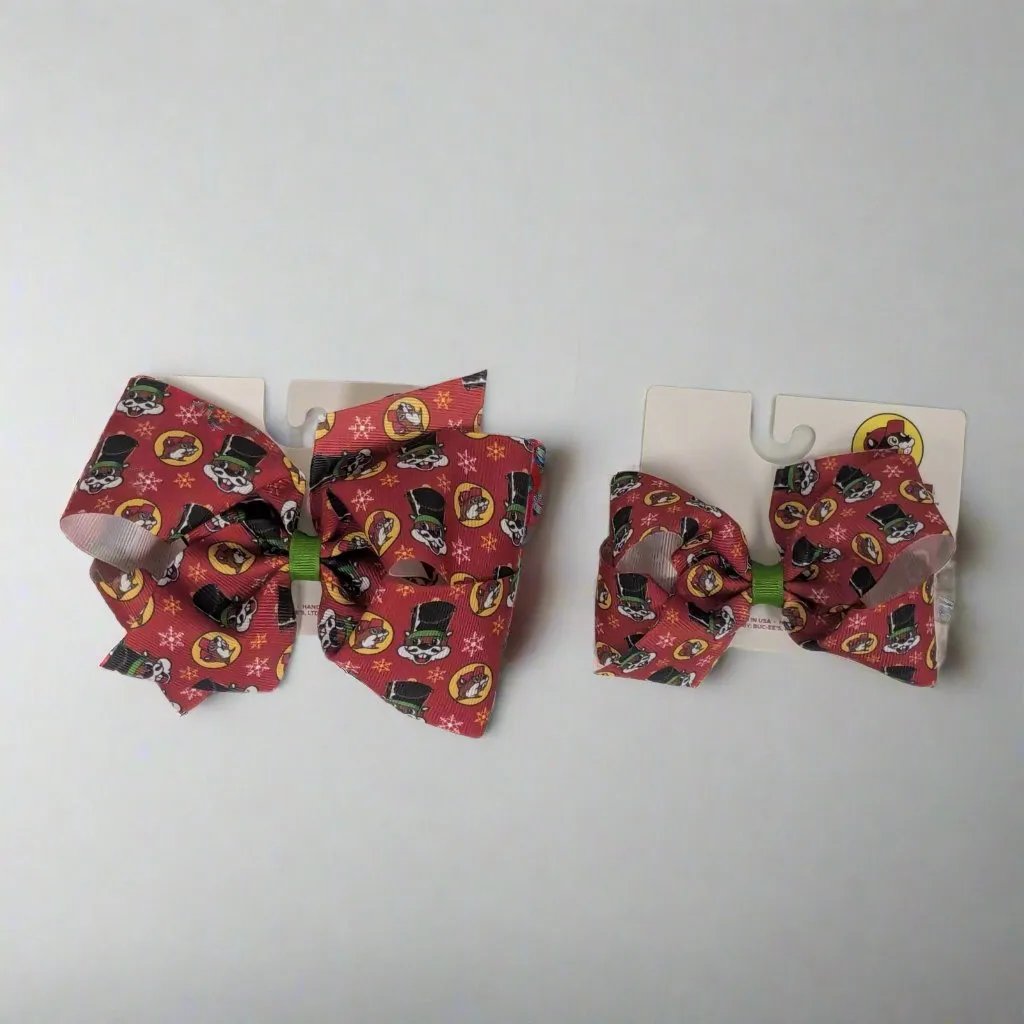 Buc-ee's Christmas Hair Accessories