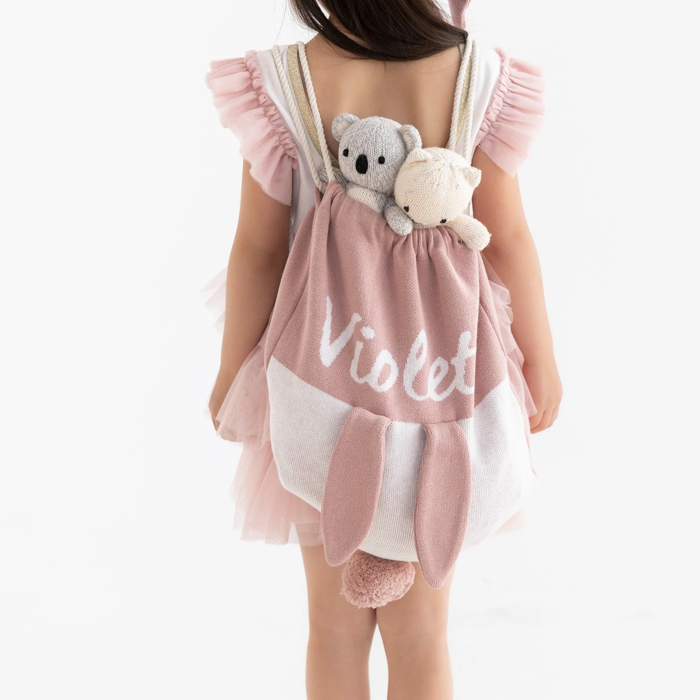 Bunny Bag - Dusty Rose