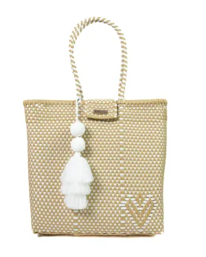 Cappuccino Amor Hombro Tote