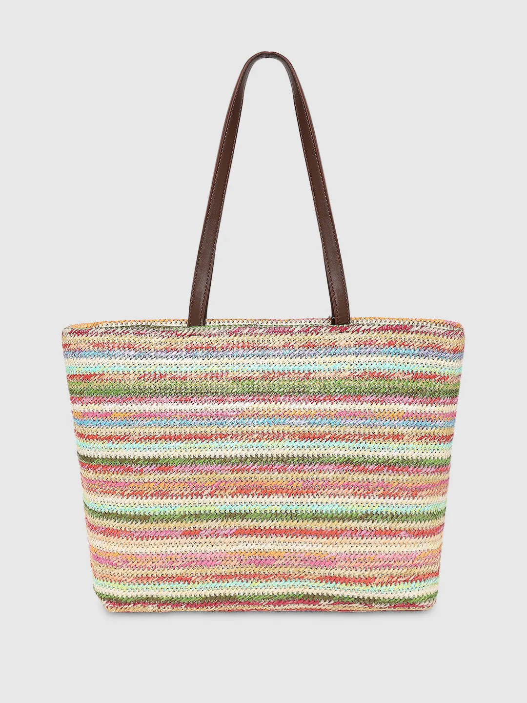 Caprese Emily In Paris Printed Medium Pastel Tote Bag