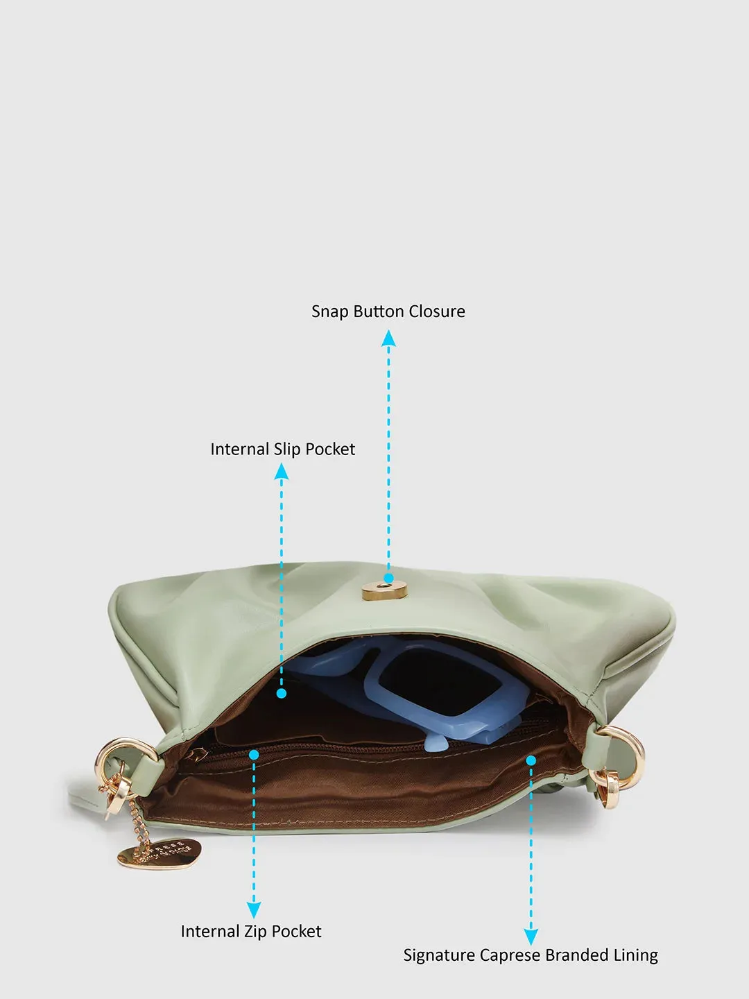 Caprese Yulla Medium Satchel Bag