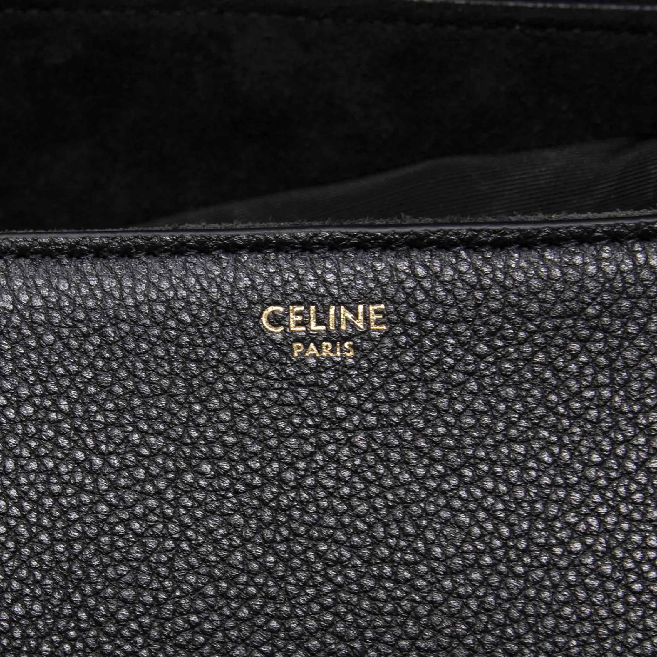 Celine Black Medium Soft 16 Bag