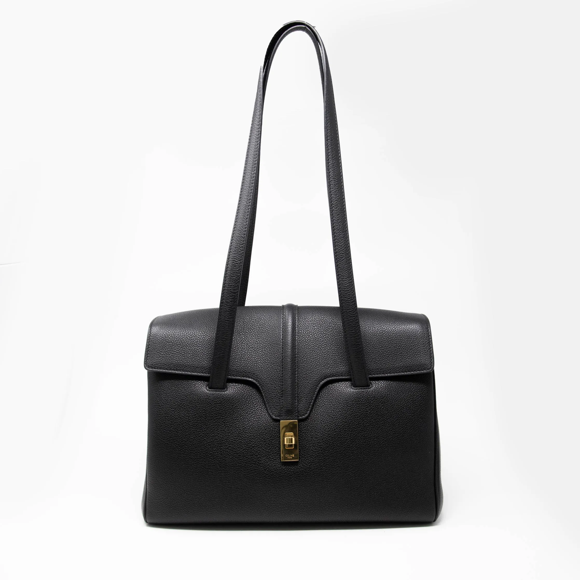 Celine Black Medium Soft 16 Bag