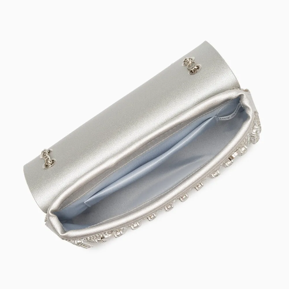 Chantal Clutch Bag with Diamond Detail