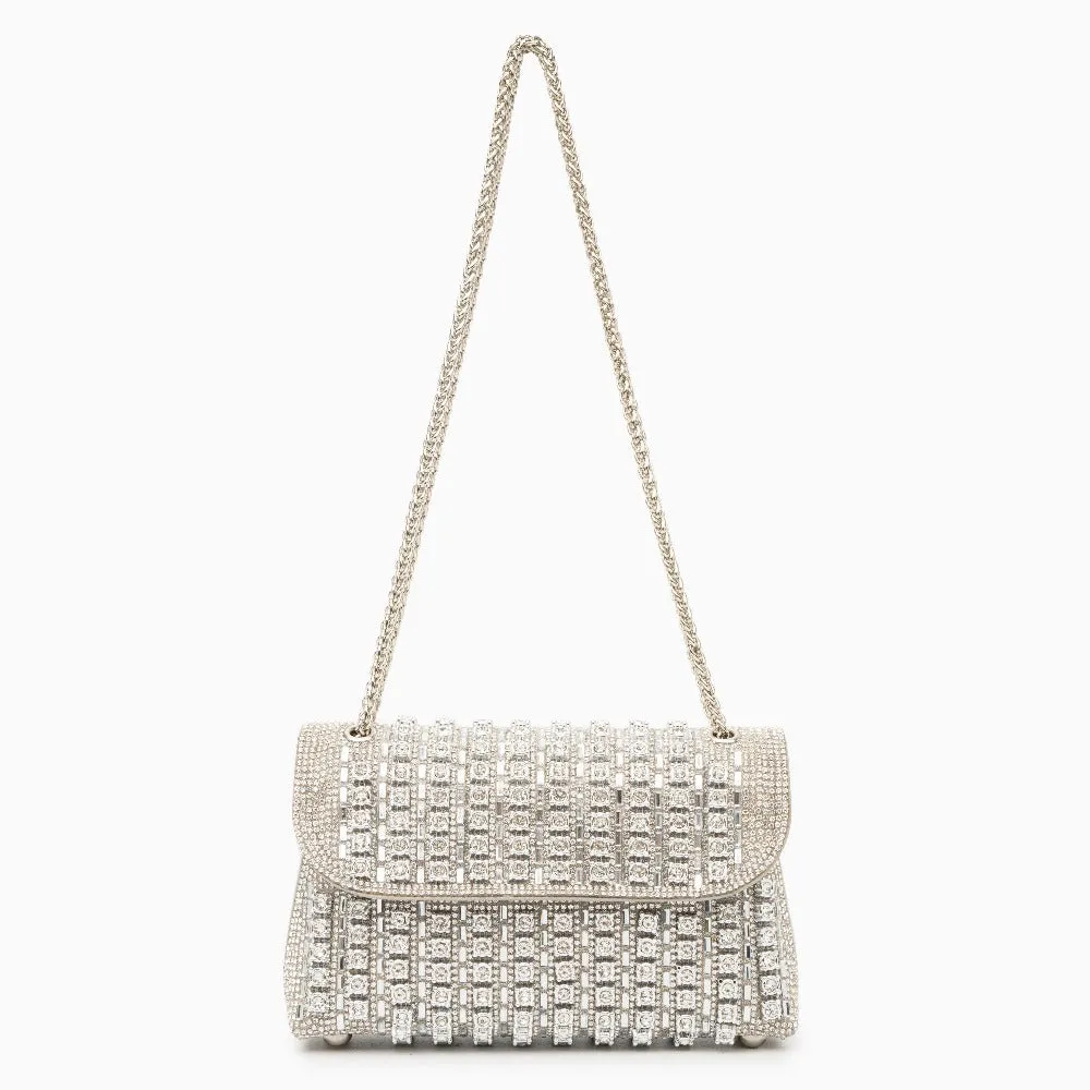 Chantal Clutch Bag with Diamond Detail