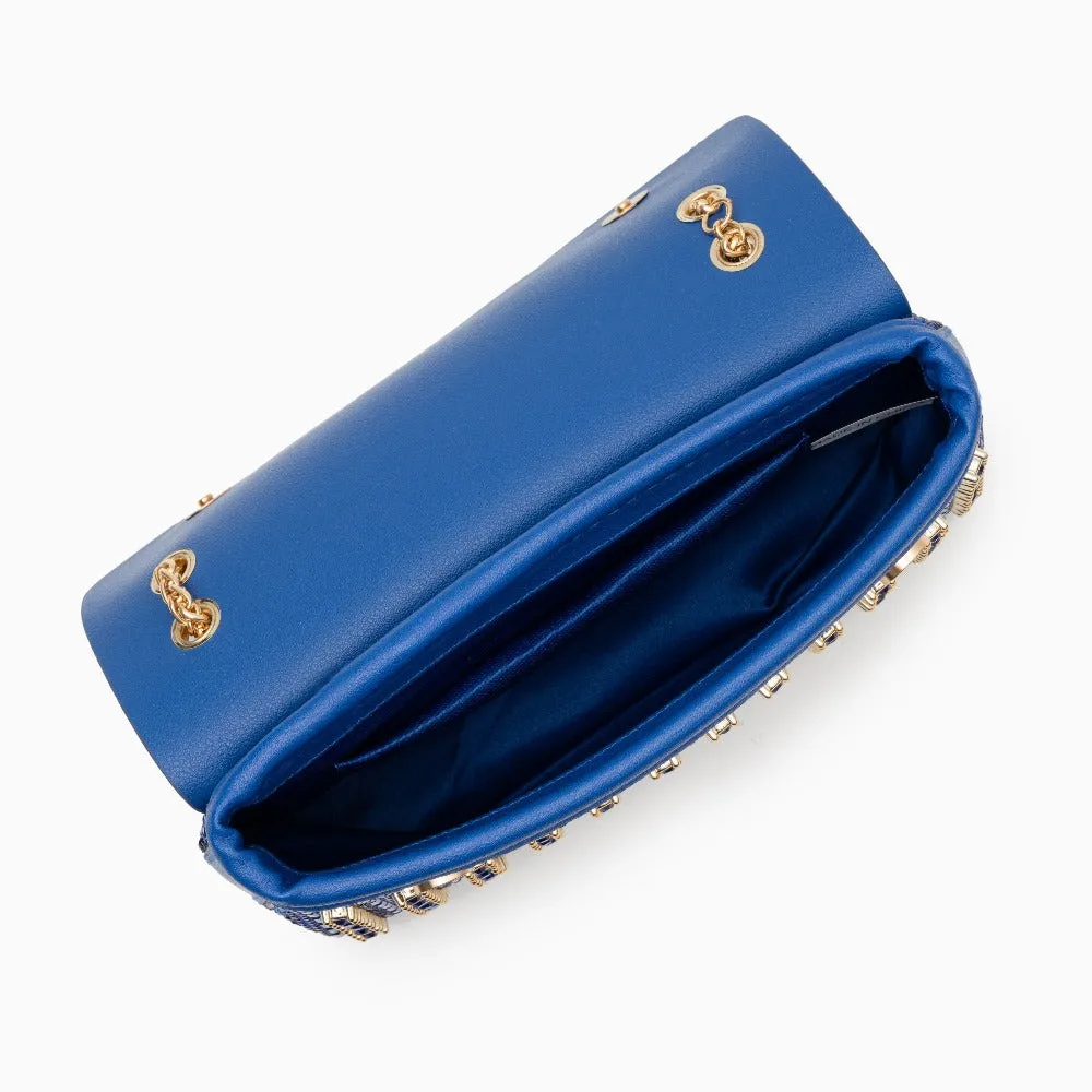 Chantal Clutch Bag with Diamond Detail