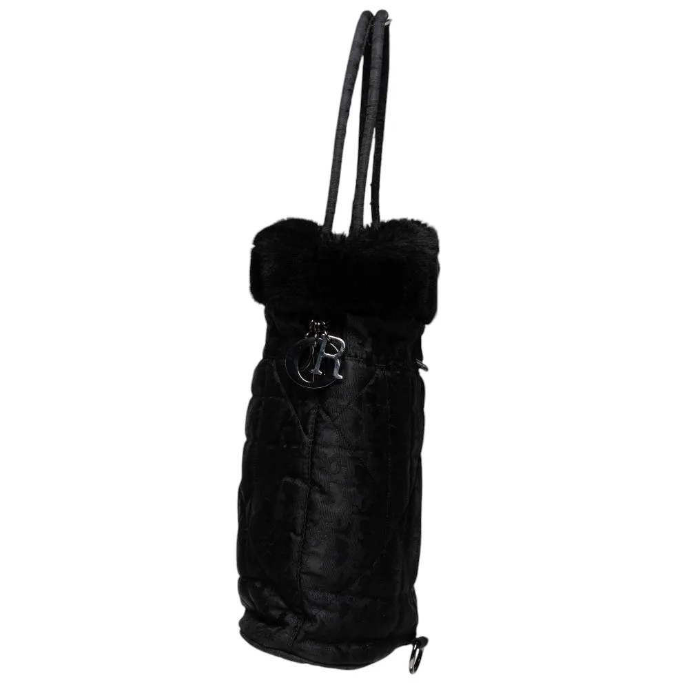 Christian Dior Fur-Trimmed Bag
