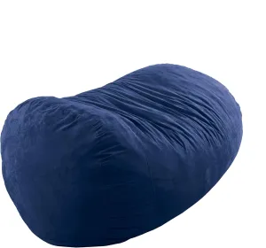 Christopher Knight Home David Midnight Blue Faux Suede 8 Foot Lounger Bean Bag