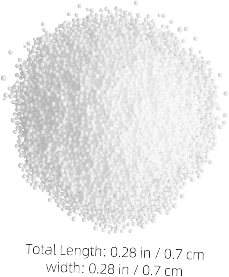 Ciieeo 1 Pack Shredded Particles for Bean Bags Soft Filling Balls Versatile Beads for Crafting Decoration and Sofa Stuffing for Home Use
