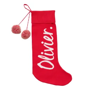 Classic Christmas Santa Stocking - Red