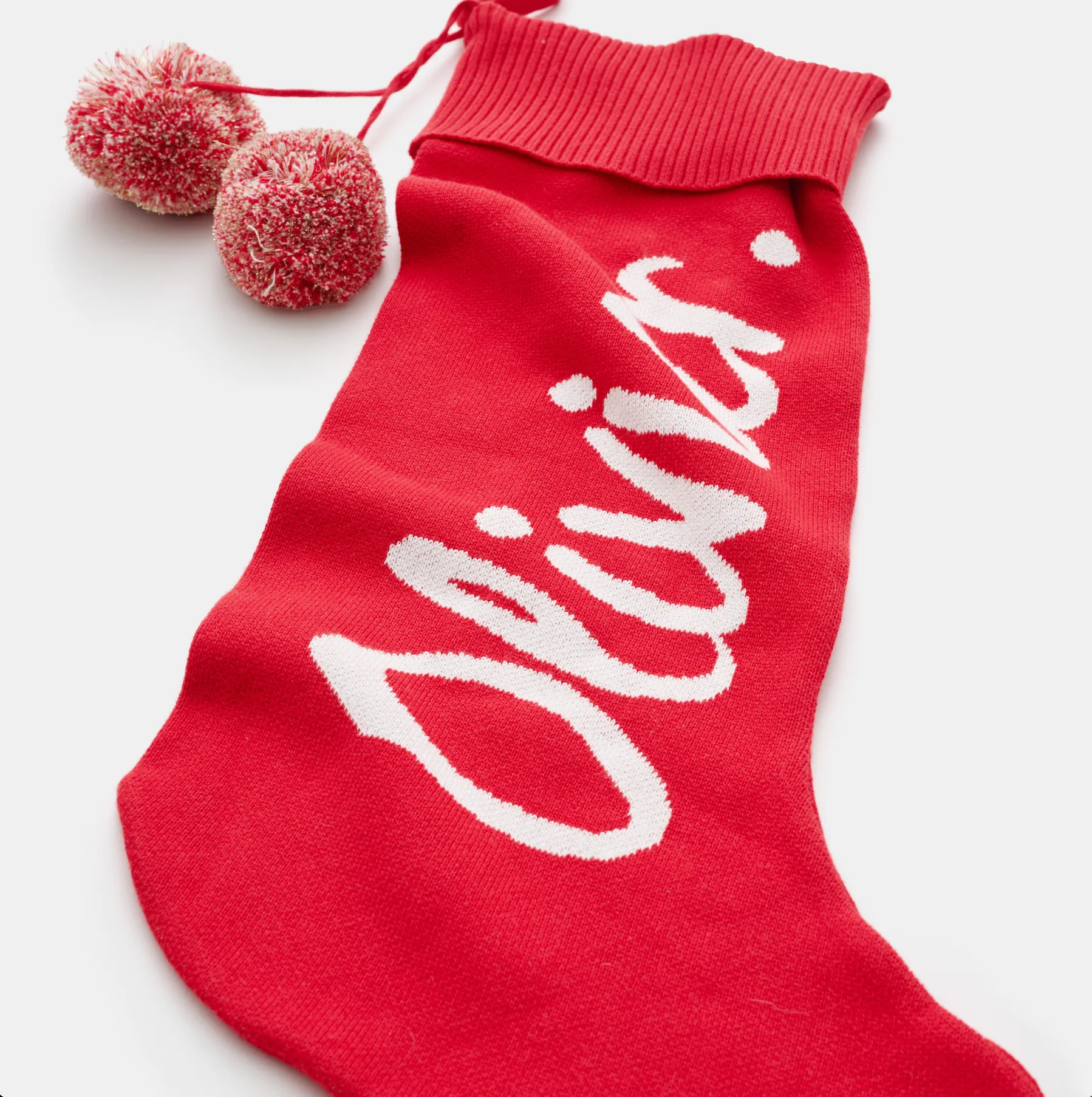 Classic Christmas Santa Stocking - Red